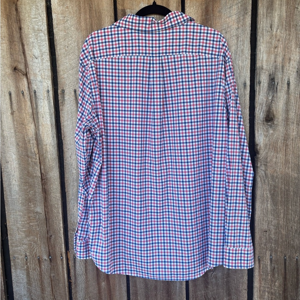 Vineyard Vines Performance Check Stretch Button D… - image 2